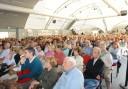 Il pubblico dell'Audi Palace